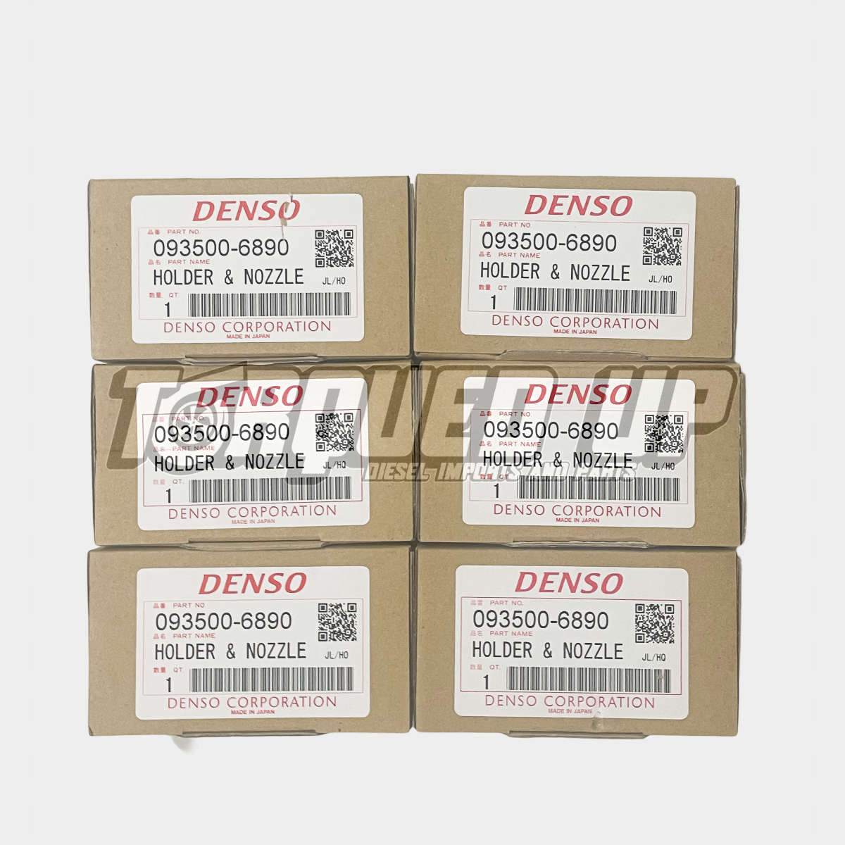 Toyota 1HZ Injectors Genuine Denso