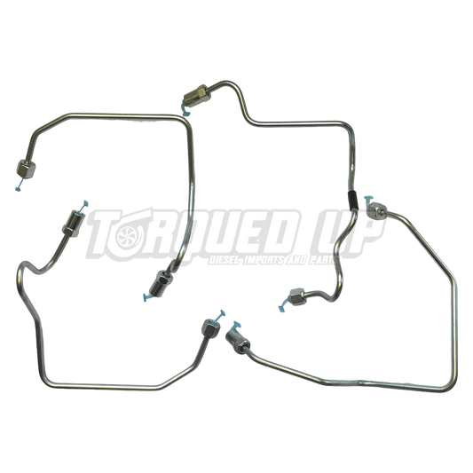 GENUINE Toyota Hilux KUN16 KUN26 1KDFTV 1KD-FTV Fuel Injector Pipe Set x4