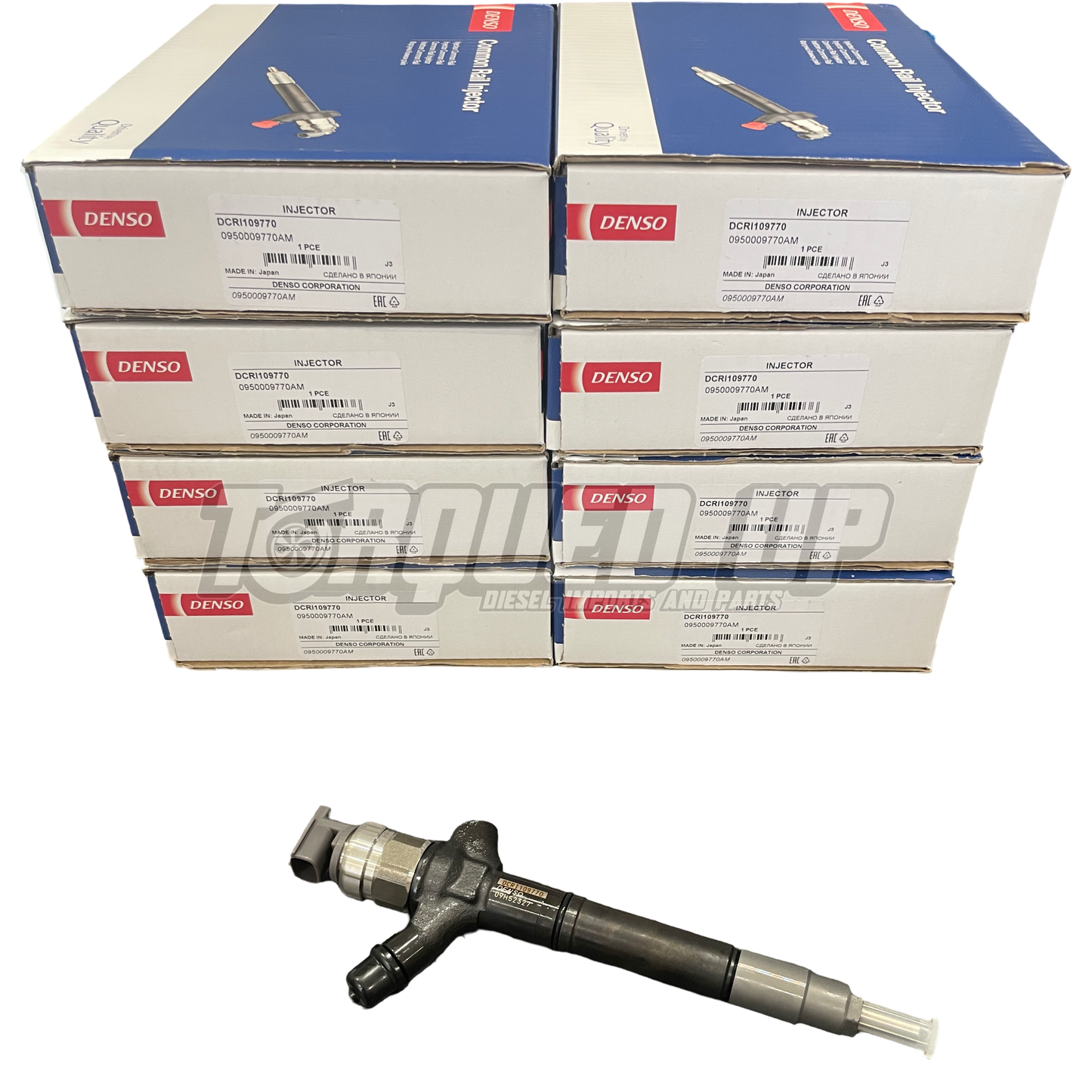 TOYOTA LAND CRUISER 200 SERIES 4.5L 1VD-FTV DENSO COMMON RAIL FUEL INJECTORS (Pre DPF)