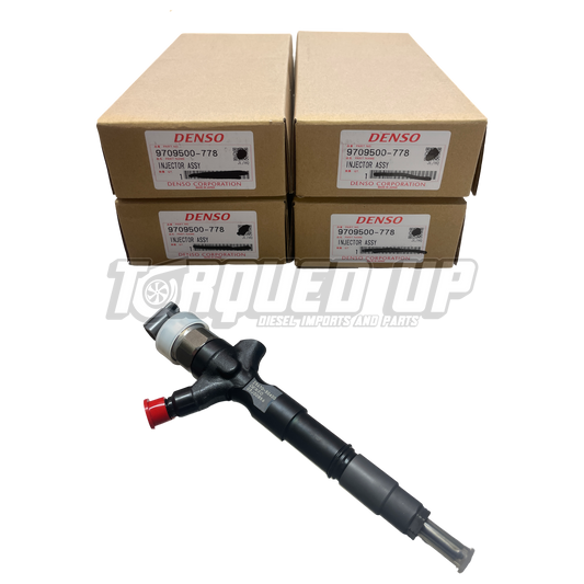 New Denso Injectors 13 Code Suit Toyota 1KD-FTV SET