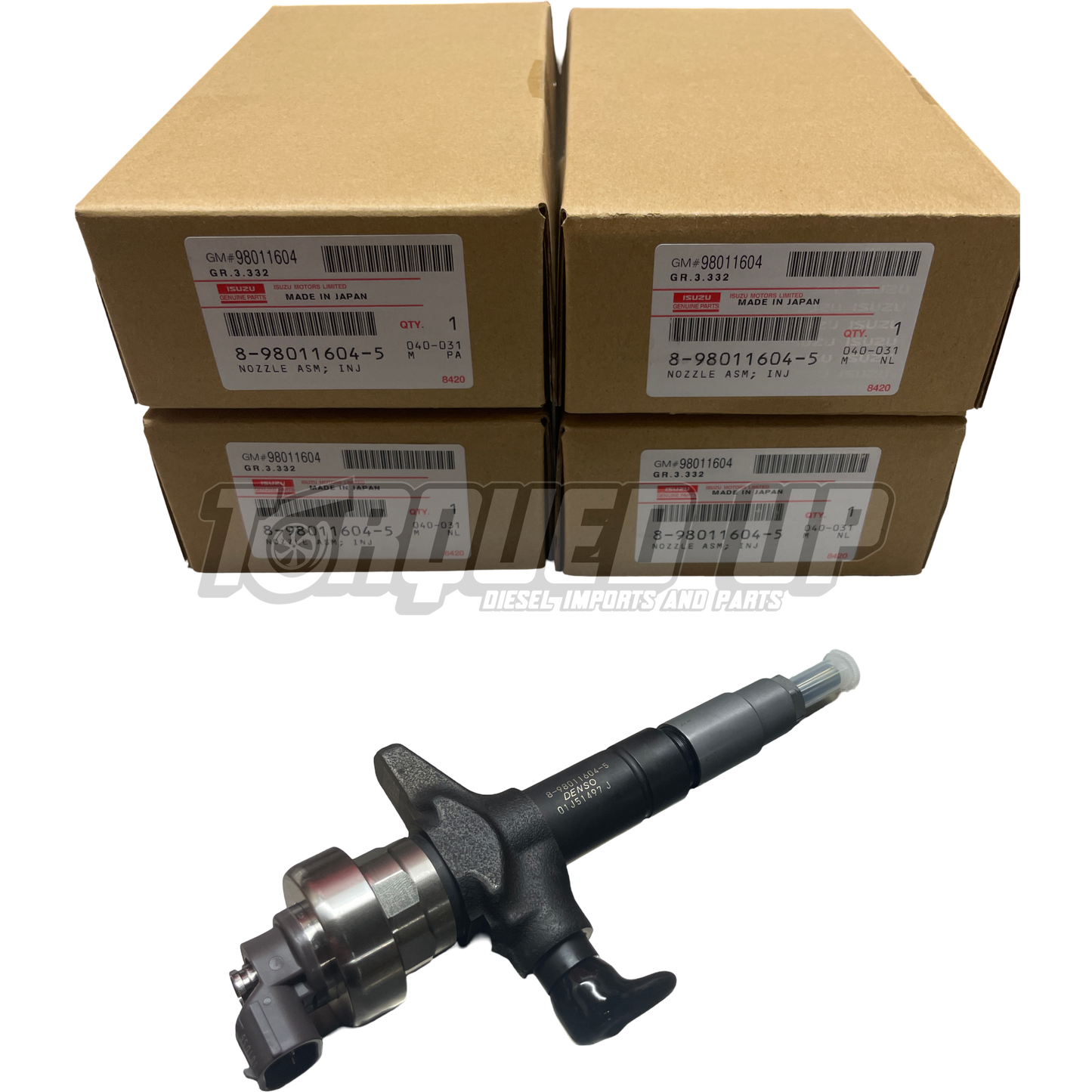 Diesel Fuel Injector to suit Isuzu D Max 3.0 Turbo 4JJ1 & Holden Rodeo / Colorado 2007-2012*