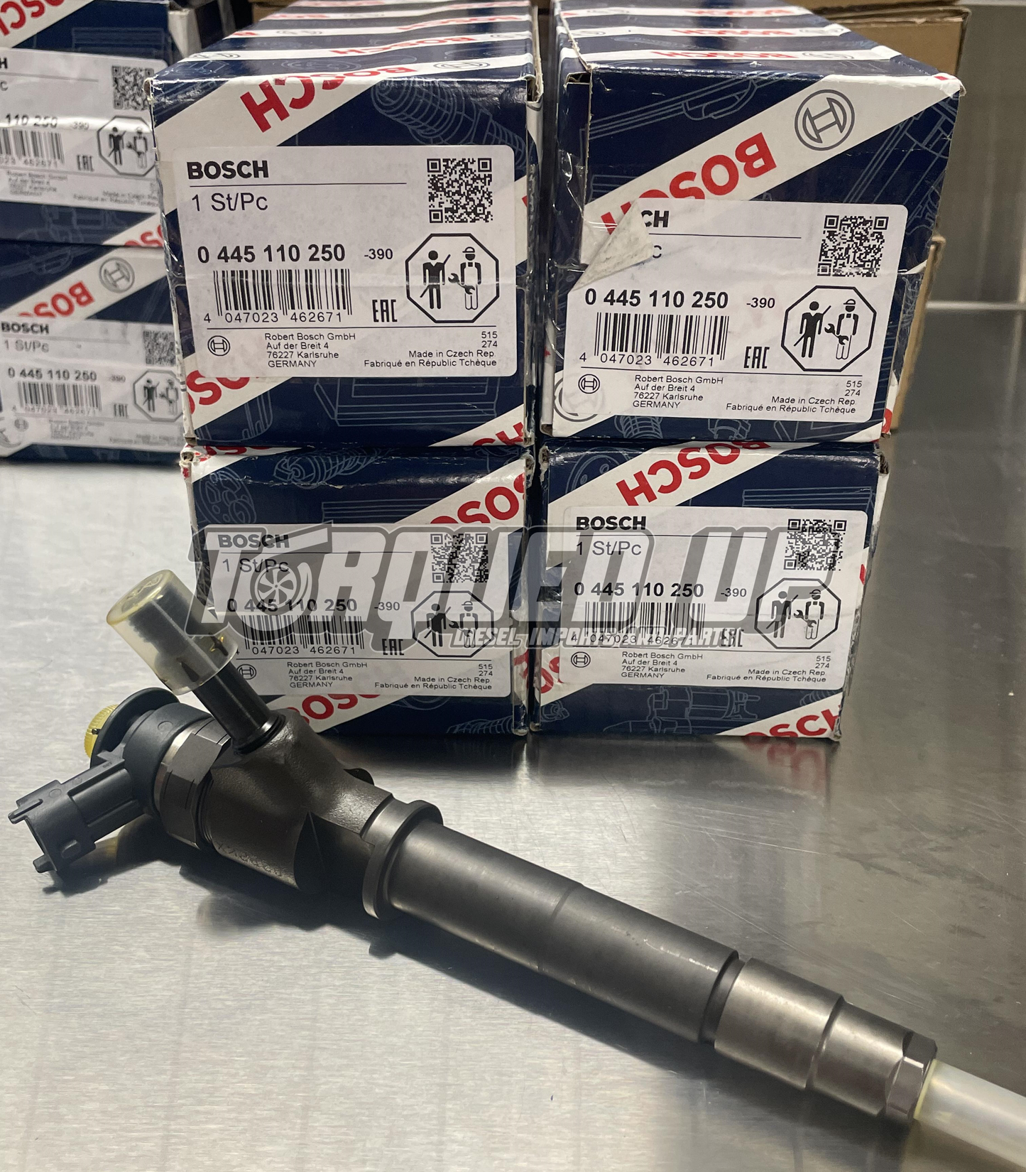 Genuine Bosch Injectors Suit Ford Ranger & Mazda BT-50 2.5L